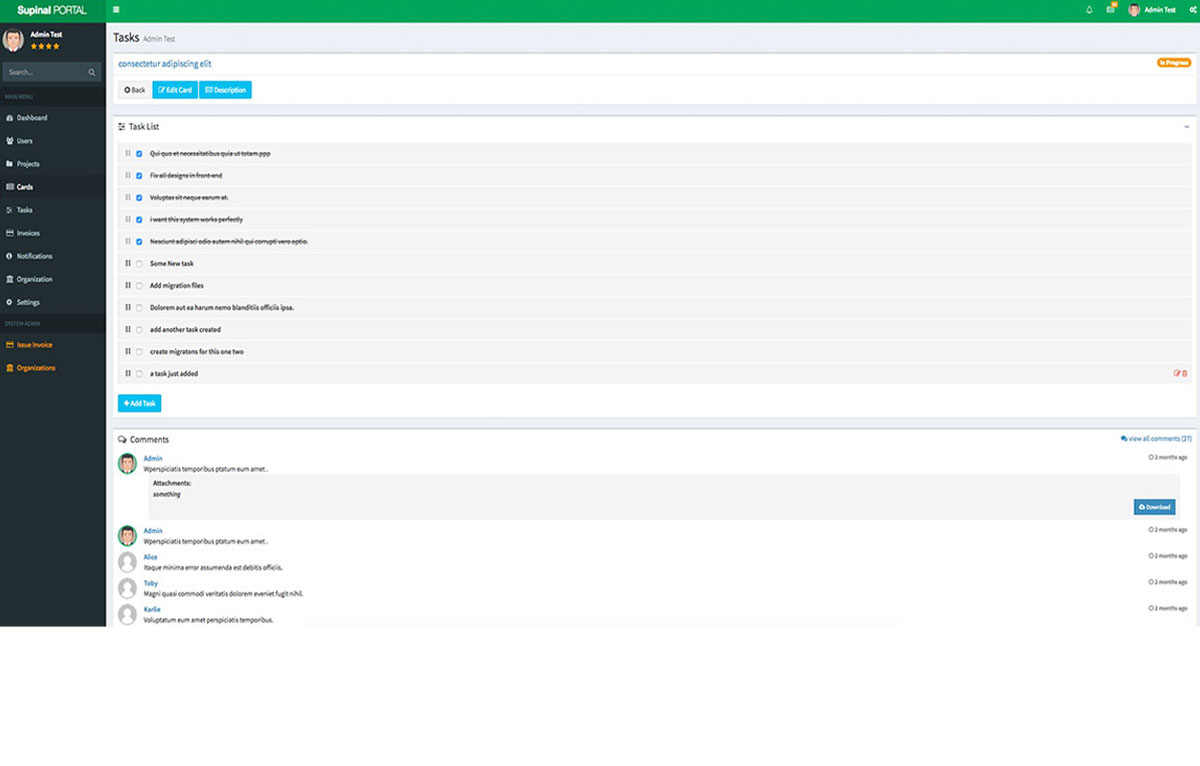 Supinal (Personal) - Ticketing Support System